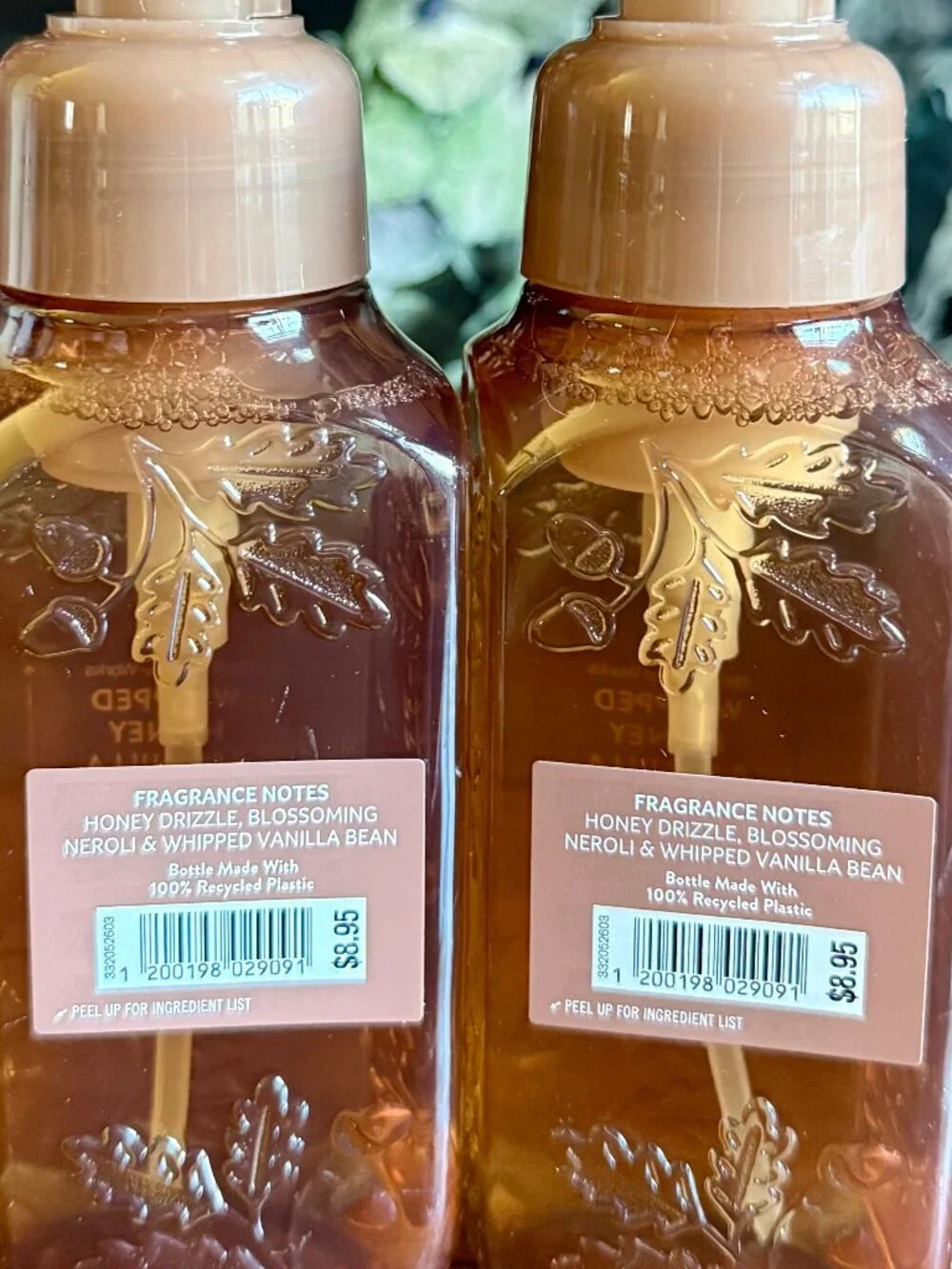 NEW 2-Pc Whipped Honey & Vanilla Foaming Hand Soap Bath & Body Works